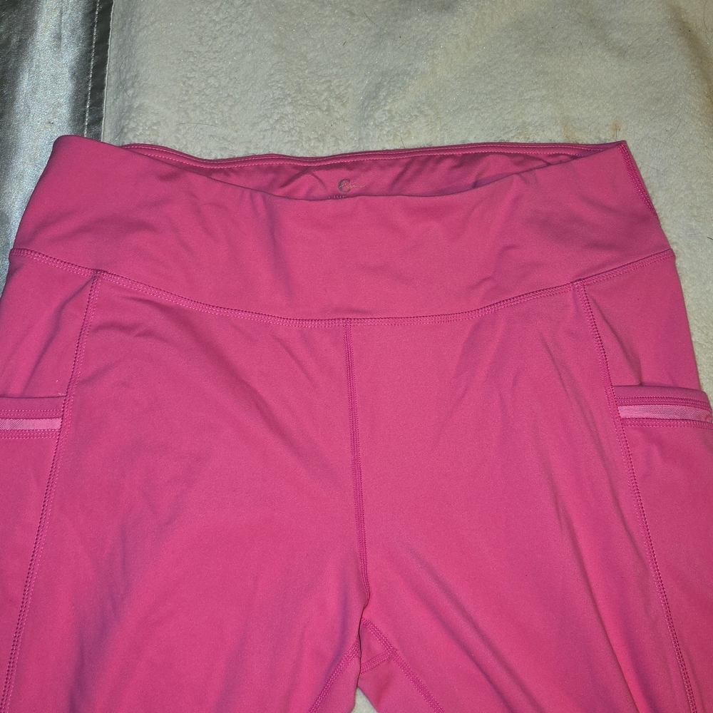 Active USA Vibrant Pink Leggings